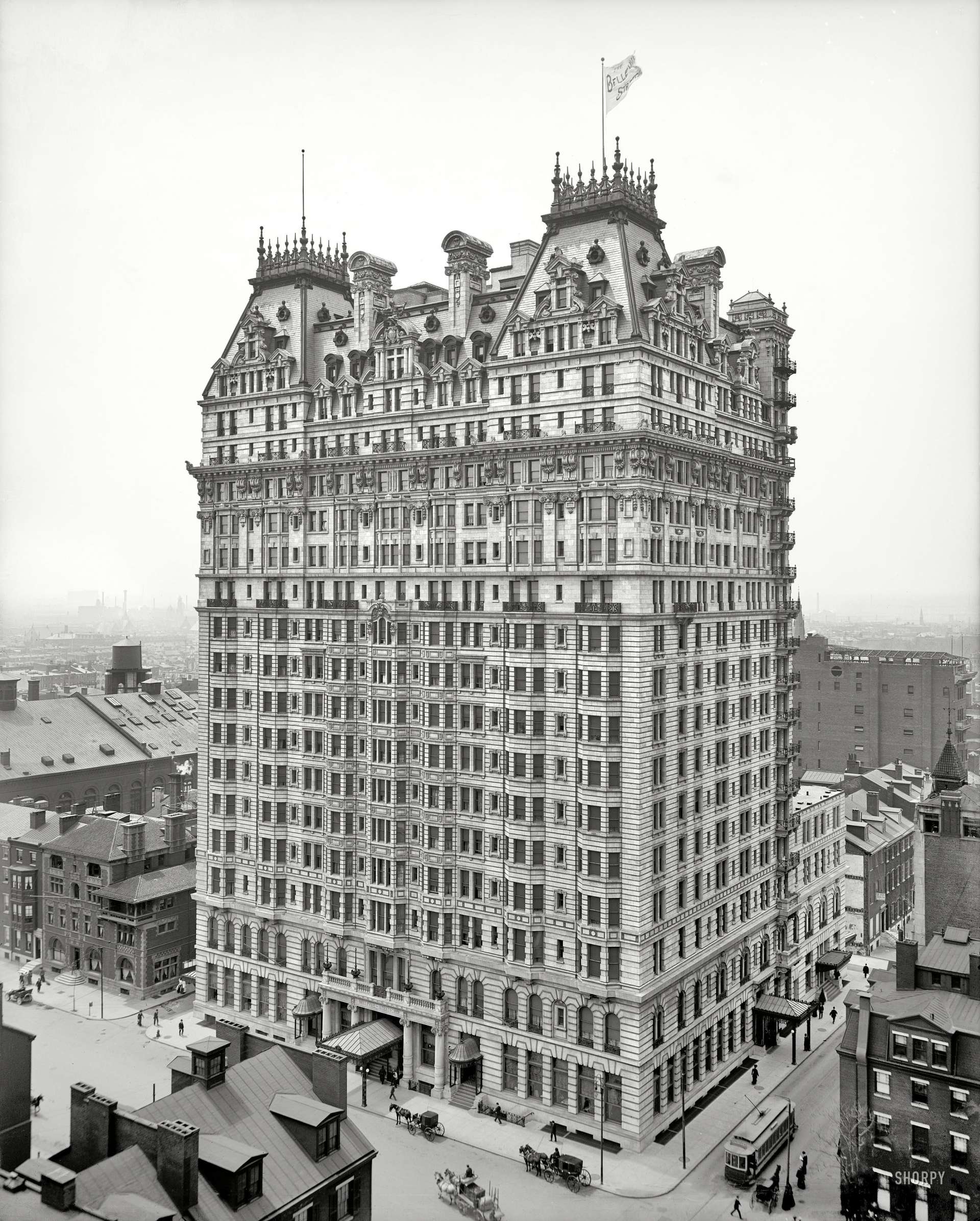 The Bellevue-Stratford Hotel in Philadelphia 1905