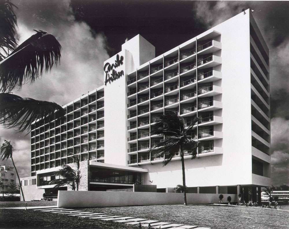 December 9, 1949 - great opening of Caribe Hilton in San Juan, Puerto Rico