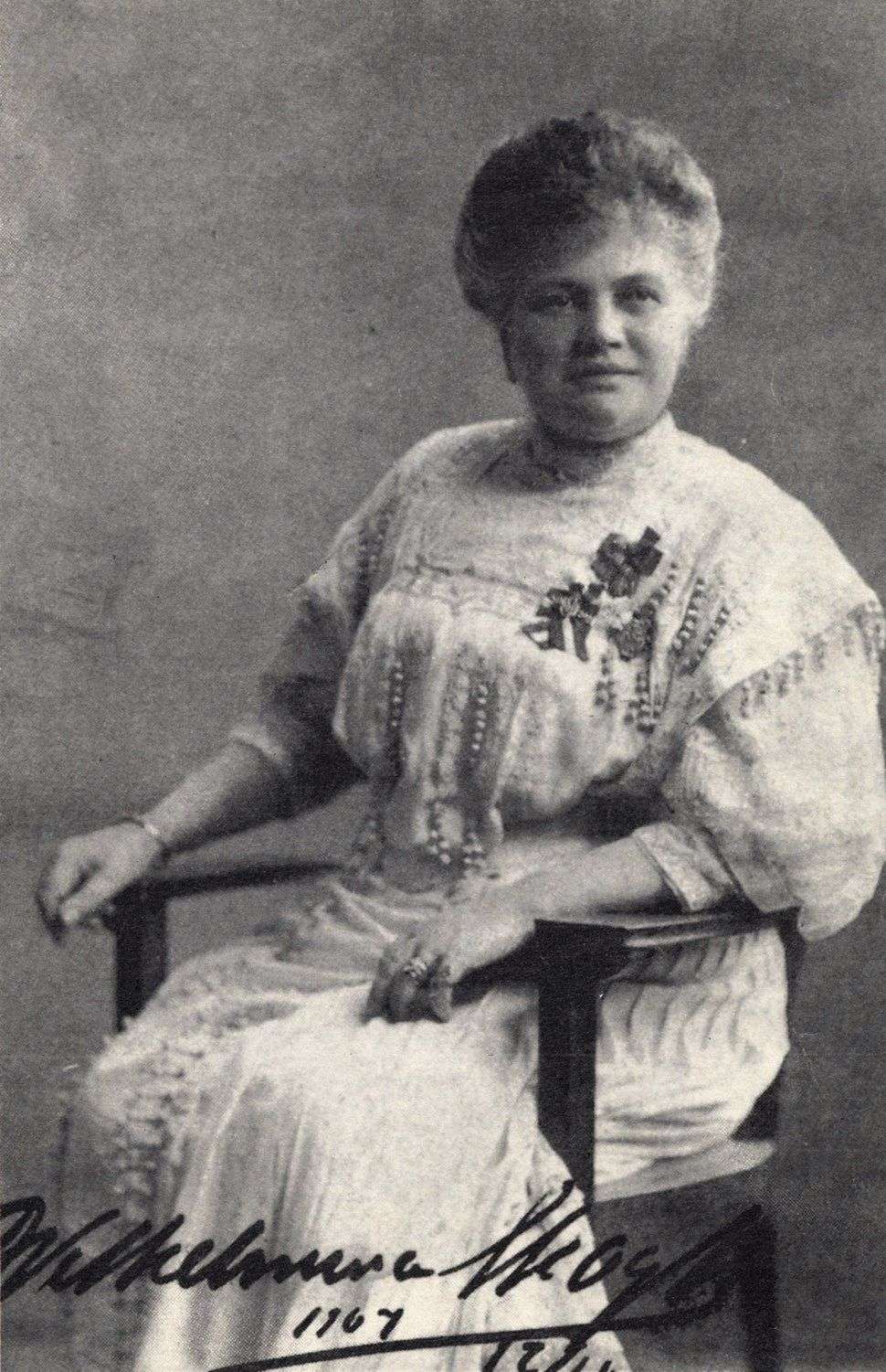 Wilhelmina Skogh, 1907