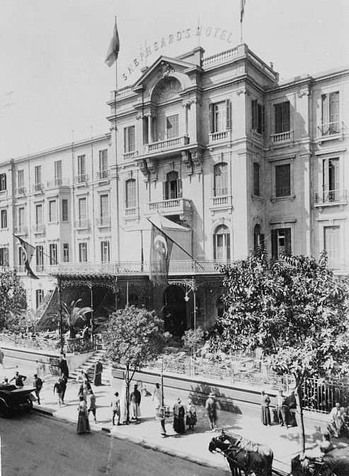 Baehler started his career in Shepheard's Hotel in Cairo.