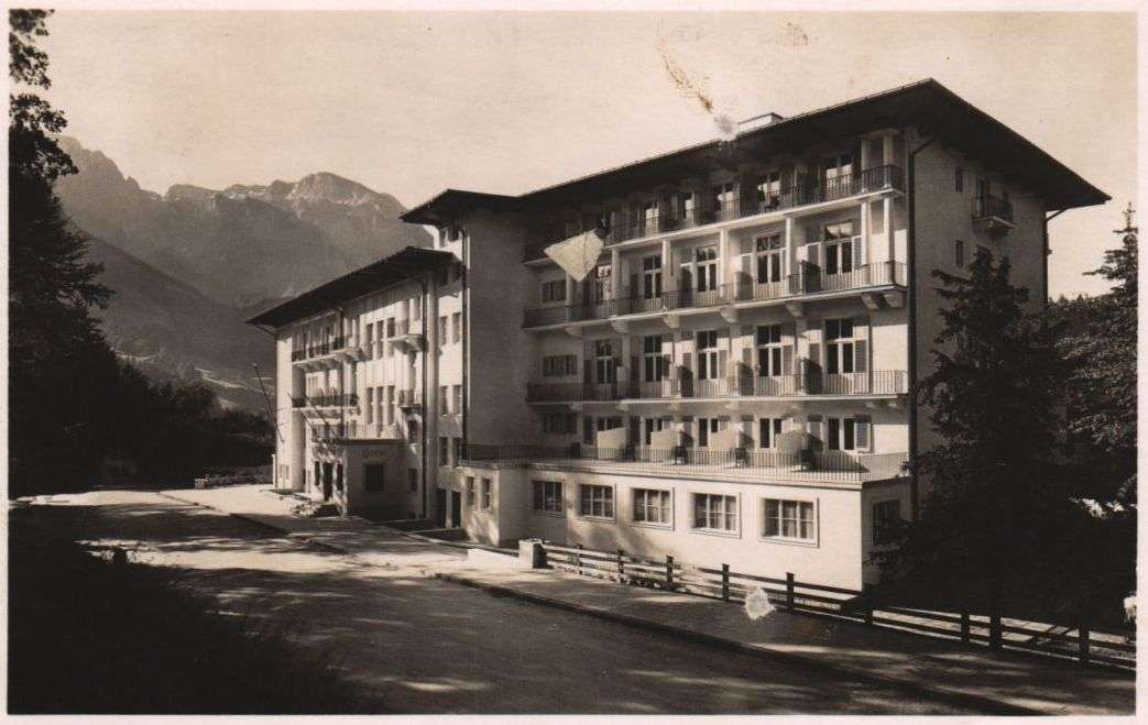 Hotel Berchtesgadener Hof in Berchtesgaden.
